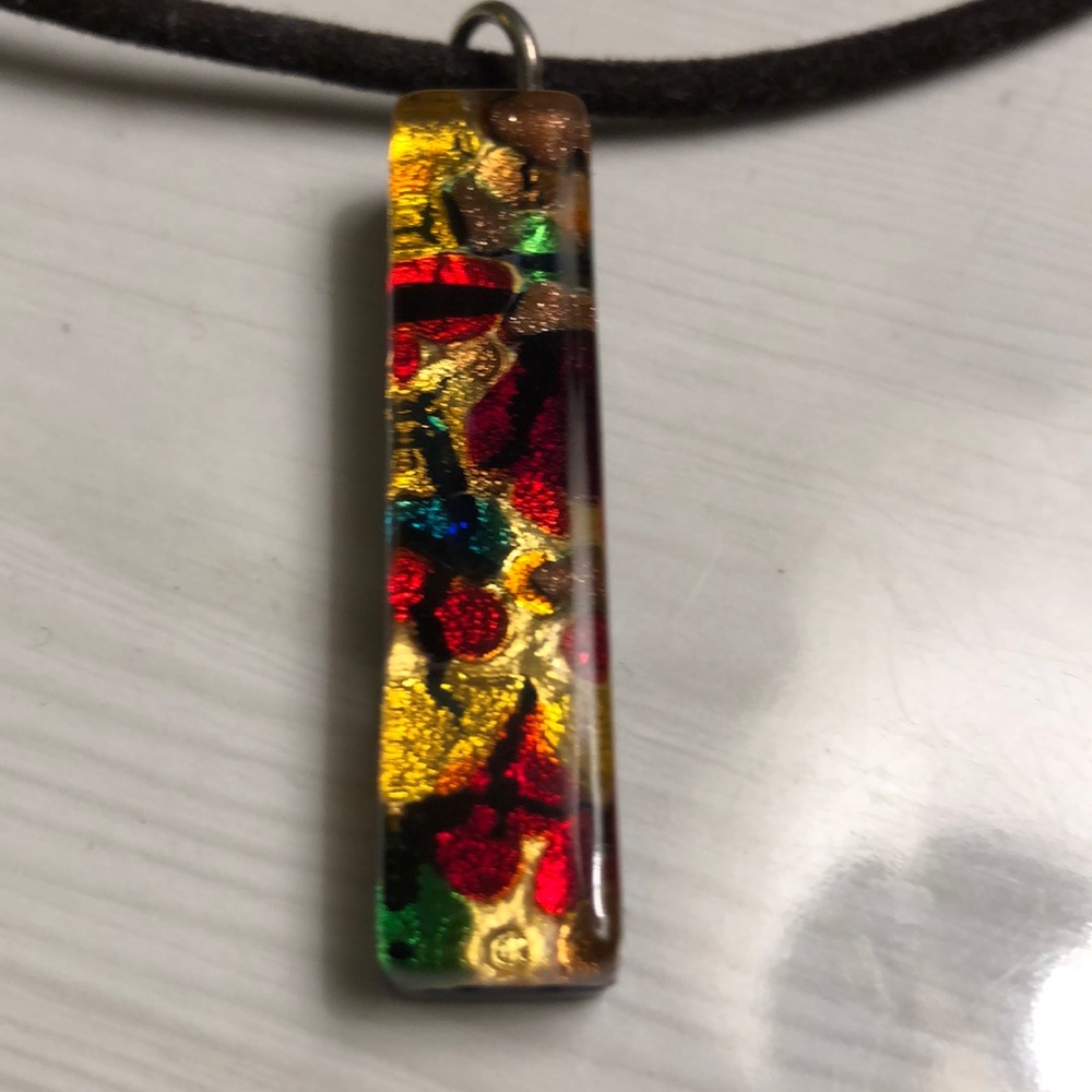 Muramos necklace with beautiful bright colors